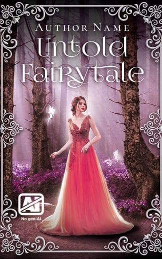 Pre-made Fantasy, Paranormal, Romance Book Cover: Untold Fairytale