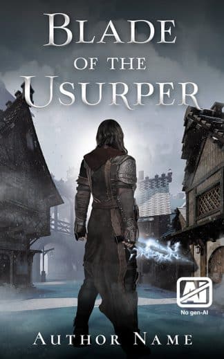 Pre-made Fantasy Ebook Cover: Blade of the Usurper