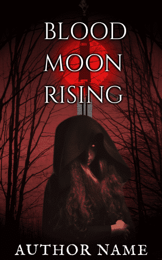 Pre-made Horror, Paranormal, Thriller & Suspense Cover Design: Blood Moon Cover