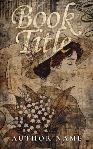 Ready Made Fantasy, Historical Fiction Cover Design: Classic vintage