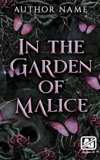 Ready Made Fantasy, Paranormal Book Cover: In the Garden of Malice
