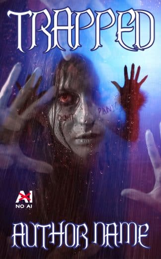 Premade Horror Book Cover: Trapped
