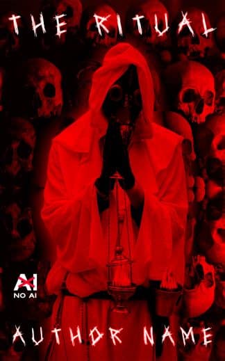 Premade Horror Ebook Cover: The Ritual