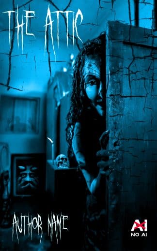 Pre-made Horror, Paranormal Ebook Cover: The Attic