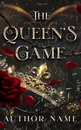 Premade Fantasy, Romance Cover Design: The Queen's Game