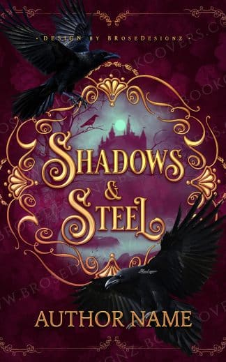 Ready Made Fantasy, Young Adult Book Cover: Shadows and Steel _Fantasy premade book cover