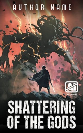 Pre-made Fantasy Ebook Cover: Shattering of the Gods