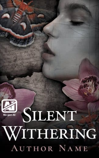 Ready Made Literary Fiction, Romance Cover Design: Silent Withering