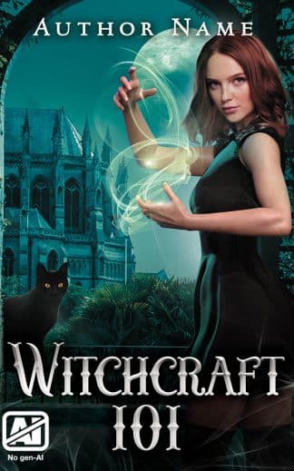 Pre-made Fantasy, Paranormal Cover Design: Witchcraft 101