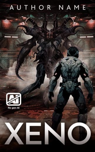 Premade Horror, Sci-Fi Cover Design: Xeno