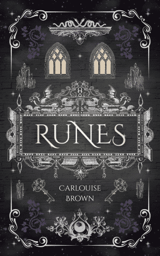 Premade Mystery, Paranormal, Thriller & Suspense Book Cover: Runes