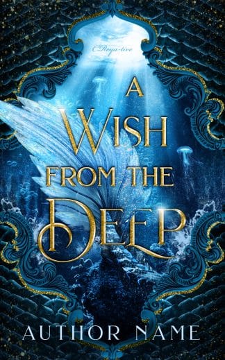 Pre-made Fantasy, Young Adult Book Cover: A-wish-from-the-deep