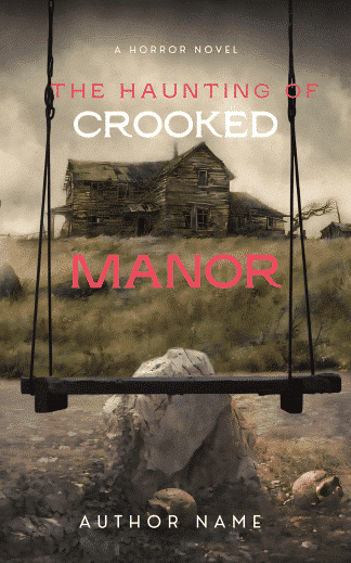 Pre-made Horror Book Cover: MANOR
