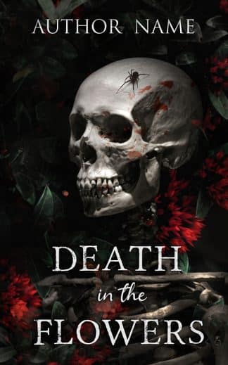 Ready Made Horror Book Cover: Death in Flowers (Ebook and paperback)