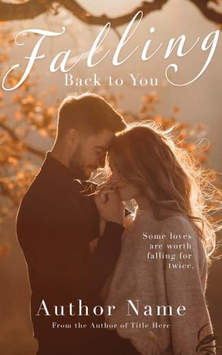 Premade Cozy, Romance Ebook Cover: Falling For You - Seasonal Romance