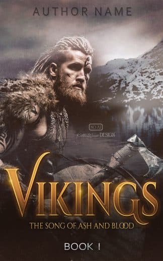 Ready Made Action & Adventure, Fantasy Book Cover: Vikings - The Song of Ashes and Blood | Epic Fantasy