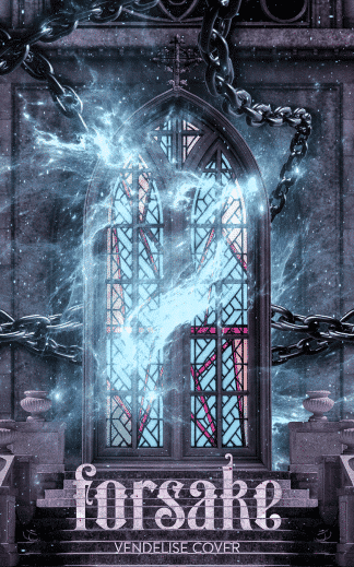 Pre-made Fantasy Book Cover: PreHalt45 FORSAKE