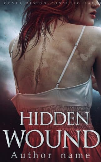 Premade Literary Fiction, Young Adult Book Cover: Hidden Wound