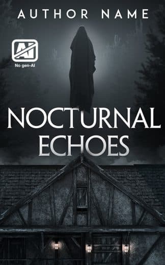 Premade Horror Book Cover: Nocturnal Echoes