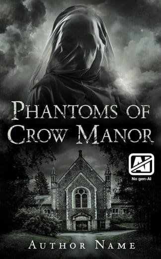 Premade Horror Cover Design: Phantoms of Crow Manor
