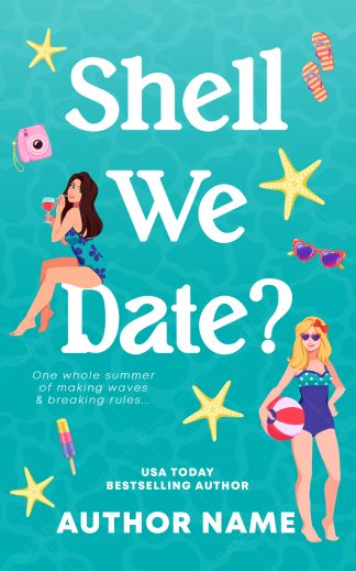 Pre-made Chick Lit, Romance Cover Design: Shell We Date