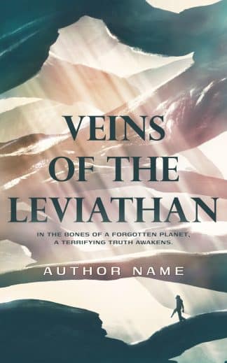 Premade Action & Adventure, Fantasy, Sci-Fi Cover Design: VEINS OF THE LEVIATHAN - Space Opera & Alien Exploration Premade Book Cover