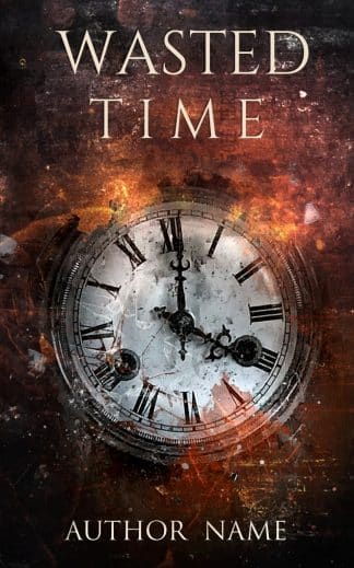 Pre-made Literary Fiction, Thriller & Suspense, Psychological / Mystery Cover Design: Wasted Time (Ebook and paperback)
