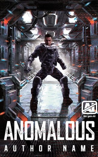 Premade Horror, Sci-Fi Book Cover: Anomalous