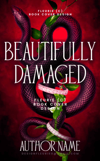 Ready Made Fantasy, Paranormal, Young Adult Book Cover: Beautifully Damaged - Premade Cover