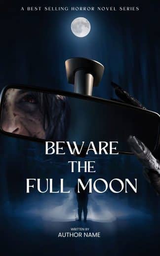 Premade Horror Ebook Cover: FULL MOON