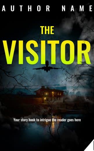 Pre-made Mystery, Thriller & Suspense Cover Design: The Visitor - A Premade Book Cover