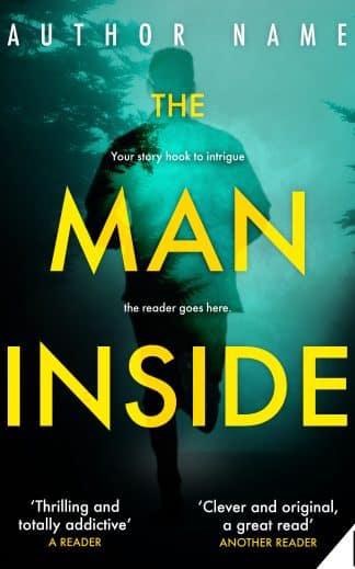 Pre-made Action & Adventure, Mystery, Thriller & Suspense Book Cover: The Man Inside - Premade Book Cover