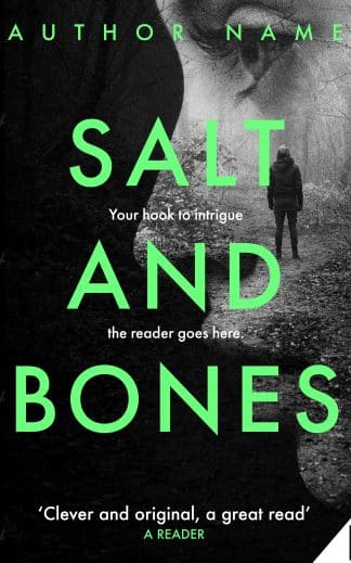Ready Made Mystery, Thriller & Suspense Cover Design: Salt And Bones - A Premade Book Cover