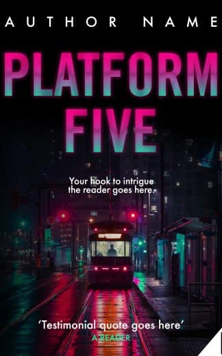 Pre-made Action & Adventure, Mystery, Thriller & Suspense Ebook Cover: Platform Five - Premade Book Cover