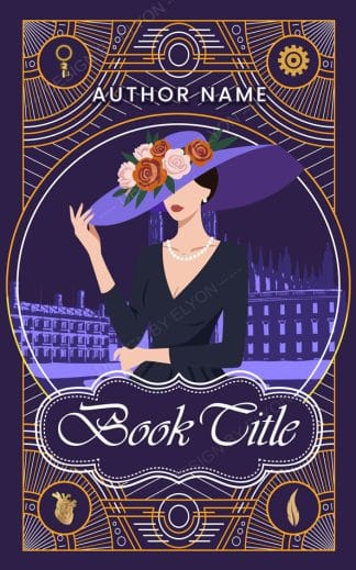 Premade Chick Lit, Historical Fiction Ebook Cover: Dear lady