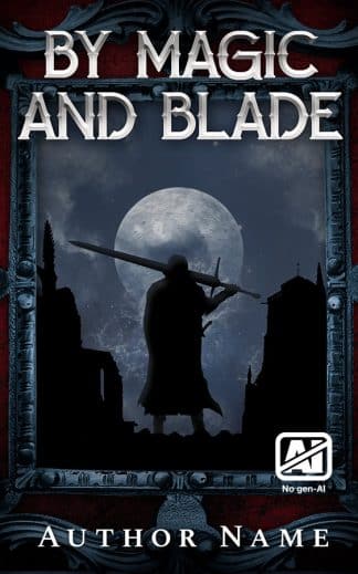 Premade Fantasy Cover Design: By Magic and Blade