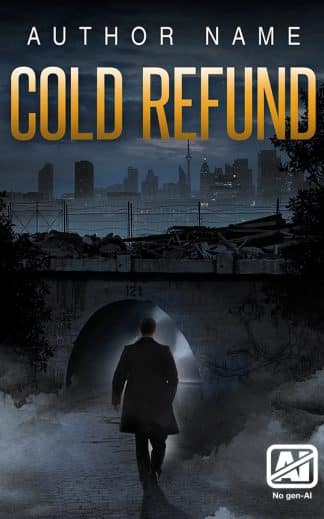 Premade Thriller & Suspense Ebook Cover: Cold Refund