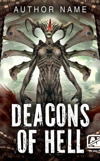 Premade Horror Ebook Cover: Deacons of Hell