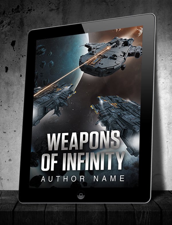 Premade Sci-Fi Book Cover: Weapons of Infinity - Image 3
