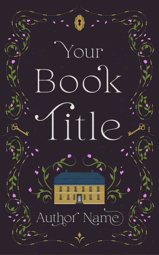 Ready Made Historical Fiction, Literary Fiction Cover Design: Illustrated Mystery Book Cover