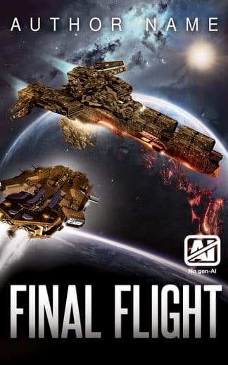 Ready Made Sci-Fi Ebook Cover: Final Flight