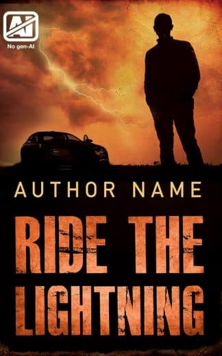 Premade Action & Adventure, Thriller & Suspense Cover Design: Ride the Lightning