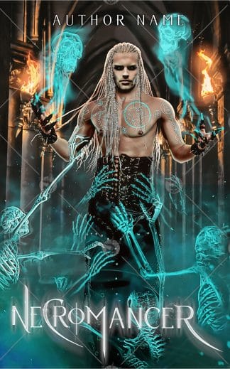 Pre-made Fantasy, Horror, Paranormal Ebook Cover: Necromancer