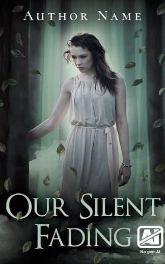 Ready Made Literary Fiction, Romance, Young Adult Book Cover: Our Silent Fading