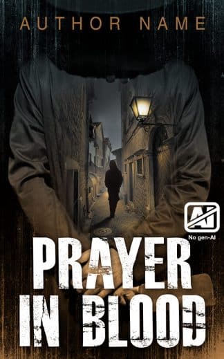 Premade Horror, Thriller & Suspense Ebook Cover: Prayer in Blood