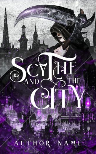 Ready Made Dystopia, Fantasy, Paranormal Book Cover: Scythe and the City