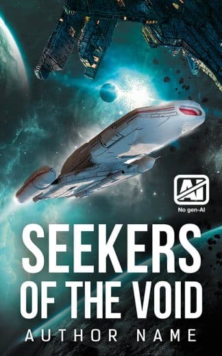 Pre-made Sci-Fi Cover Design: Seekers of the Void