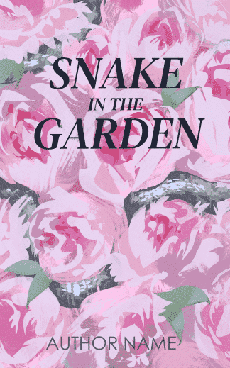 Premade Fantasy, Romance Ebook Cover: Snake in the Garden