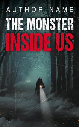 Pre-made Mystery, Thriller & Suspense Cover Design: The Monster Inside Us
