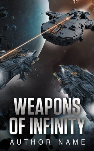 Premade Sci-Fi Book Cover: Weapons of Infinity